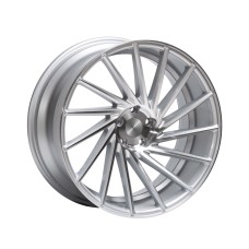 1AV ZX1  19x8.5 19x9.5 ET40 SILVER POLISHED